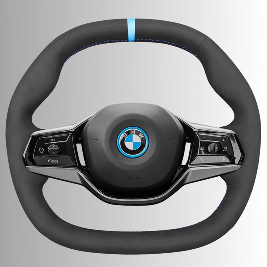 Steering Wheel Cover wrap for BMW 5 Series G60 (Sedan)/ i5 G60/ G61 (Touring)/ i5 G60 (Sedan)/ G61 (Touring)/ G60 (Saloon)/ G61 (Estat