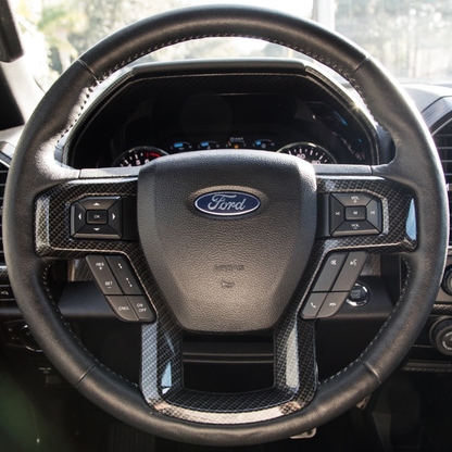 Steering Wheel Cover wrap for Ford F-150 F150/ F-250 F250/ F-350 F350/ F-450 F450/ Expedition