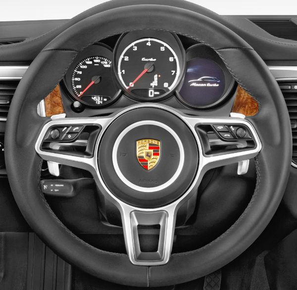 Steering Wheel Cover wrap for Porsche 911 718 Boxster Cayman 718 Spyder 918 Spyder Cayenne Macan Panamera