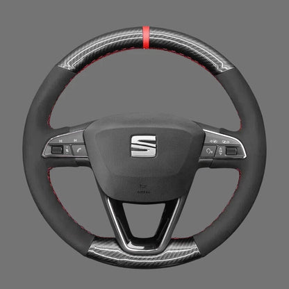 Steering-Wheel-Cover-for-Seat-Leon-Toledo-Arona-2013-2020