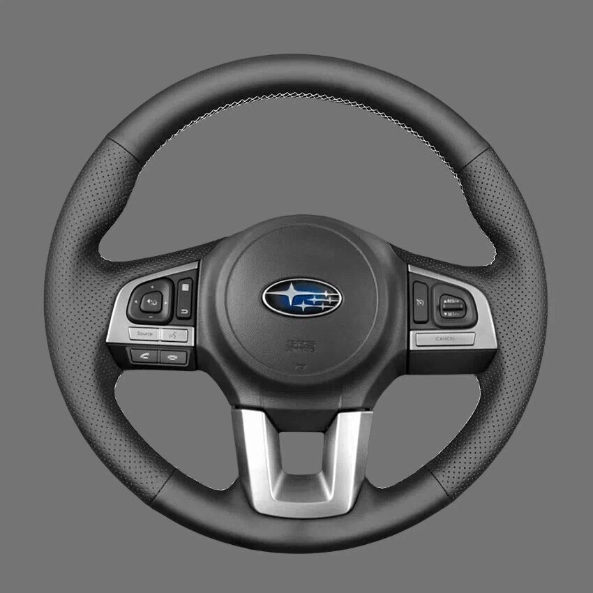 Steering Wheel Cover for Subaru XV Legacy Outback Forester Crosstrek 2015-2018